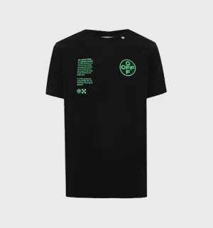 Tshirt Green - Offwhite