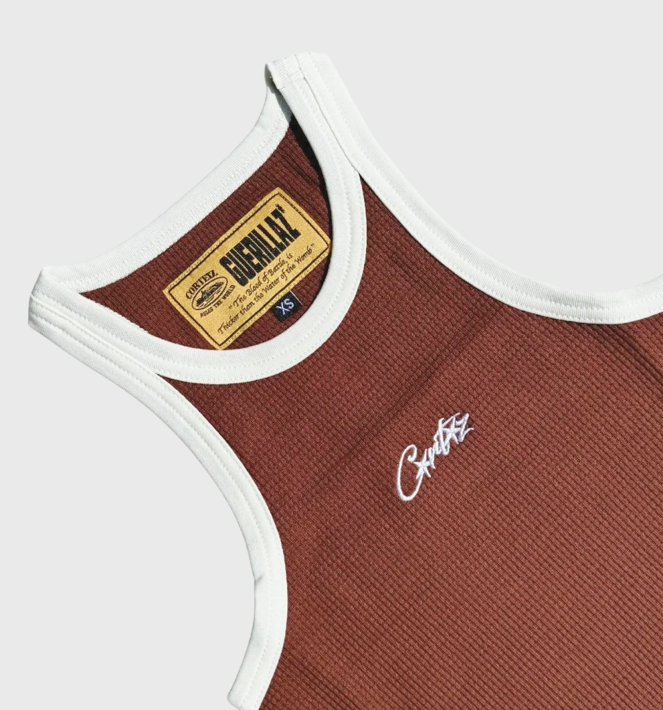 Tank Woman Brown - Corteiz