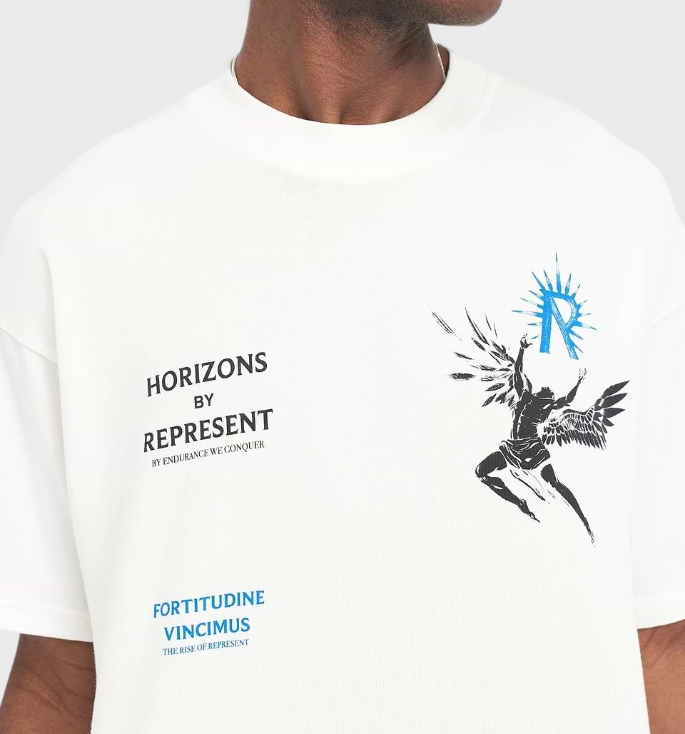 Icarus White T-Shirt - Represent