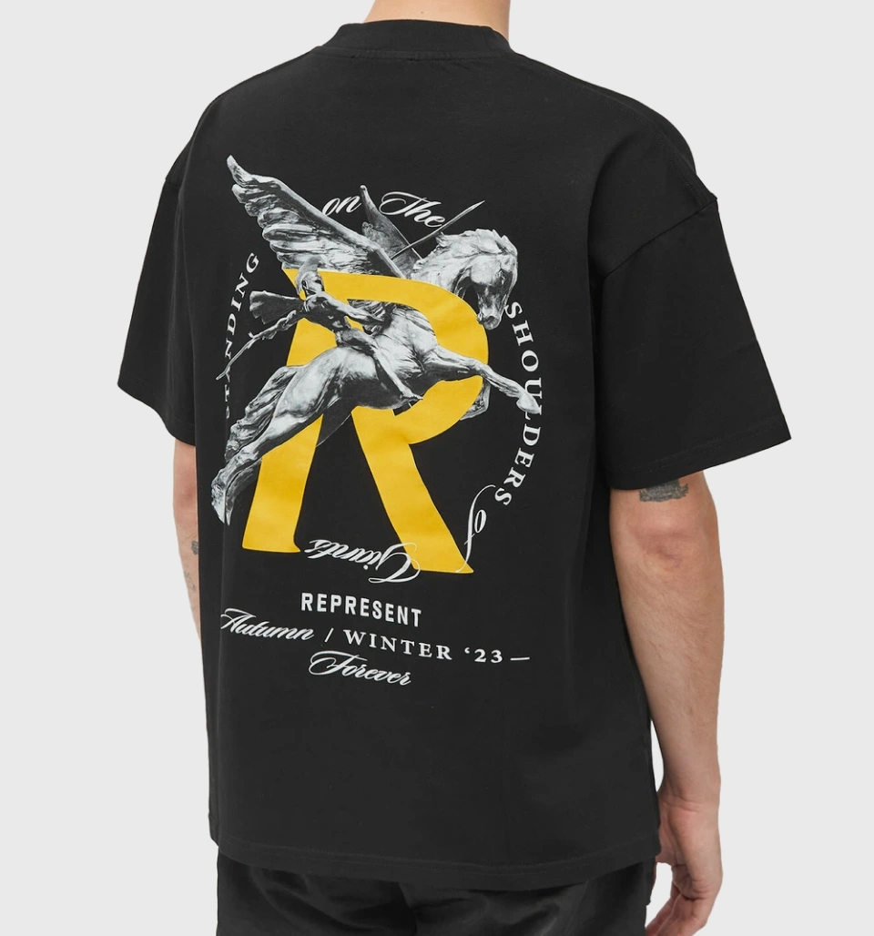 Represent Giants T-Shirt Jet Black