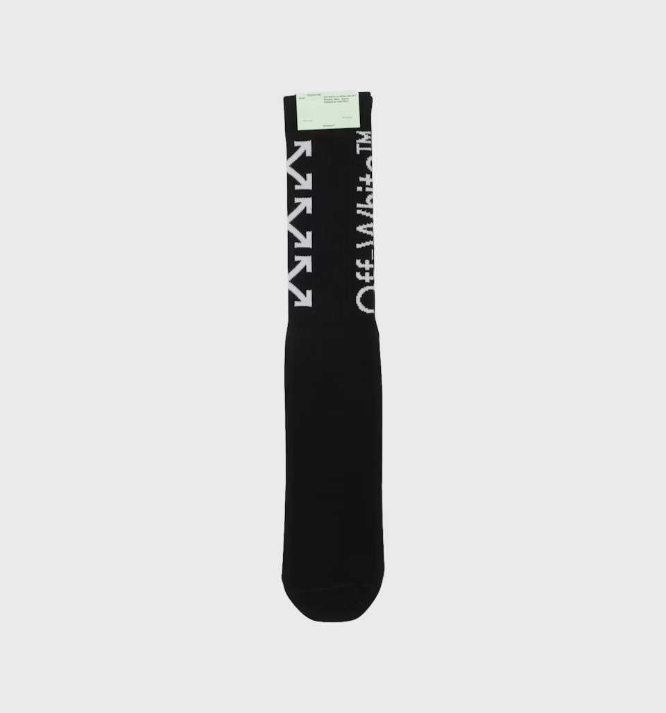 Meia Arrows Off-White - Black