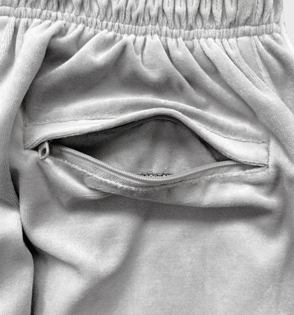 VVS Velour "Grey" Pants - Corteiz