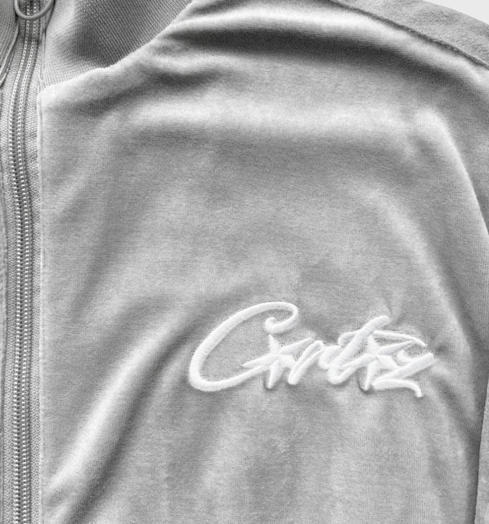 VVS Velour "Grey" Jacket - Corteiz