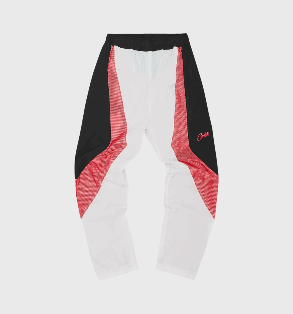 Corteiz Vertigo Shuku Pants White Red