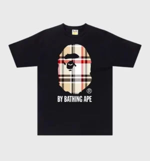 Bape x Burberry - Check Black