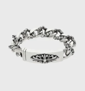 Floral Id Bracelet - Chrome Hearts