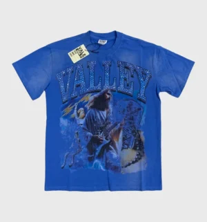Holly Metal Blue Bling Tee - Vale Forever